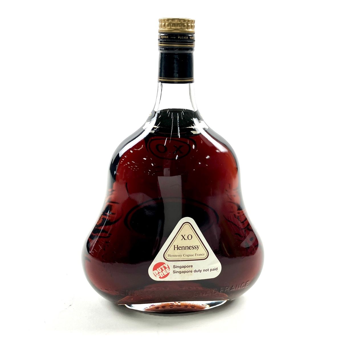 【古酒】Hennessy XO コニャック 金キャップ 700ml おまけ付き 古酒 Hennessy コニャック XO 700ml 金キャップ クリアボトル 箱付き