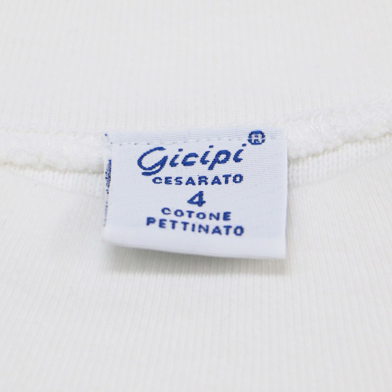 gicipi ジチピ ニット ホワイト 白 サイズ:4(FREE) / 24秋冬 クルー  