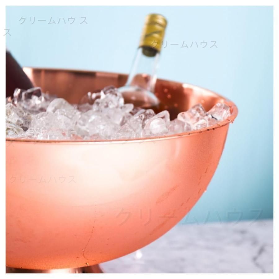 アイスバケツ ステンレススチール製アイスワインバケツ バー