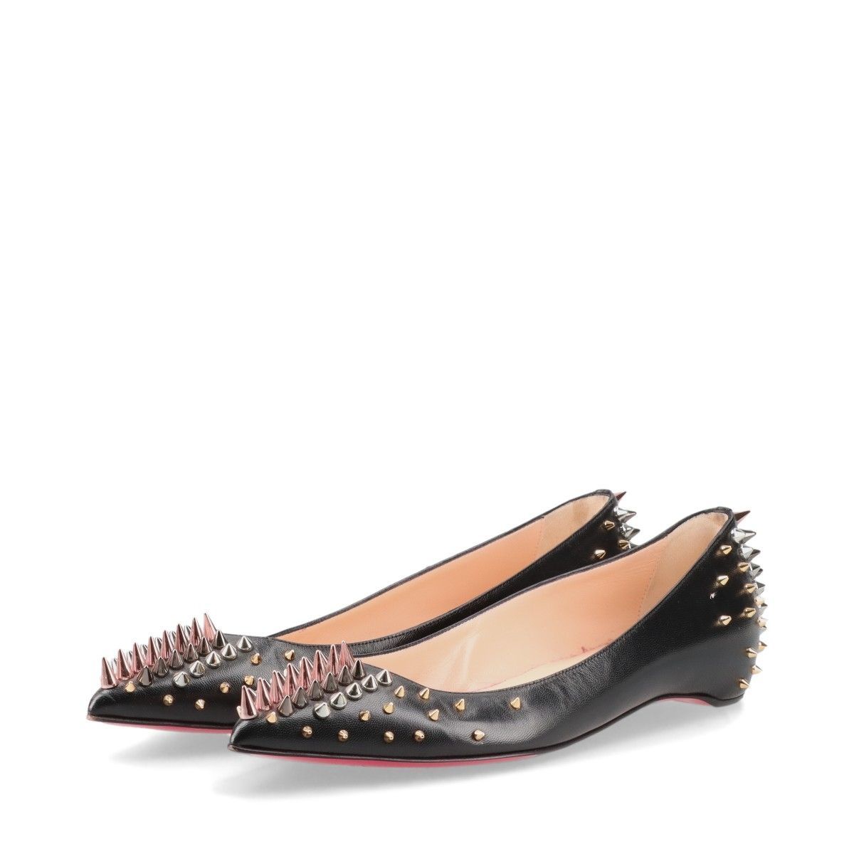 Christian Louboutin ゴールド フラットシューズ 38 Christian Louboutin ゴールド フラットシューズ 38 Baby Love