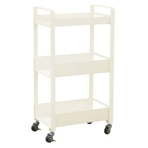 【新品・5営業日で発送】コレンド(COLLEND) ストレージワゴン ラージ ホワイト SWL-WH