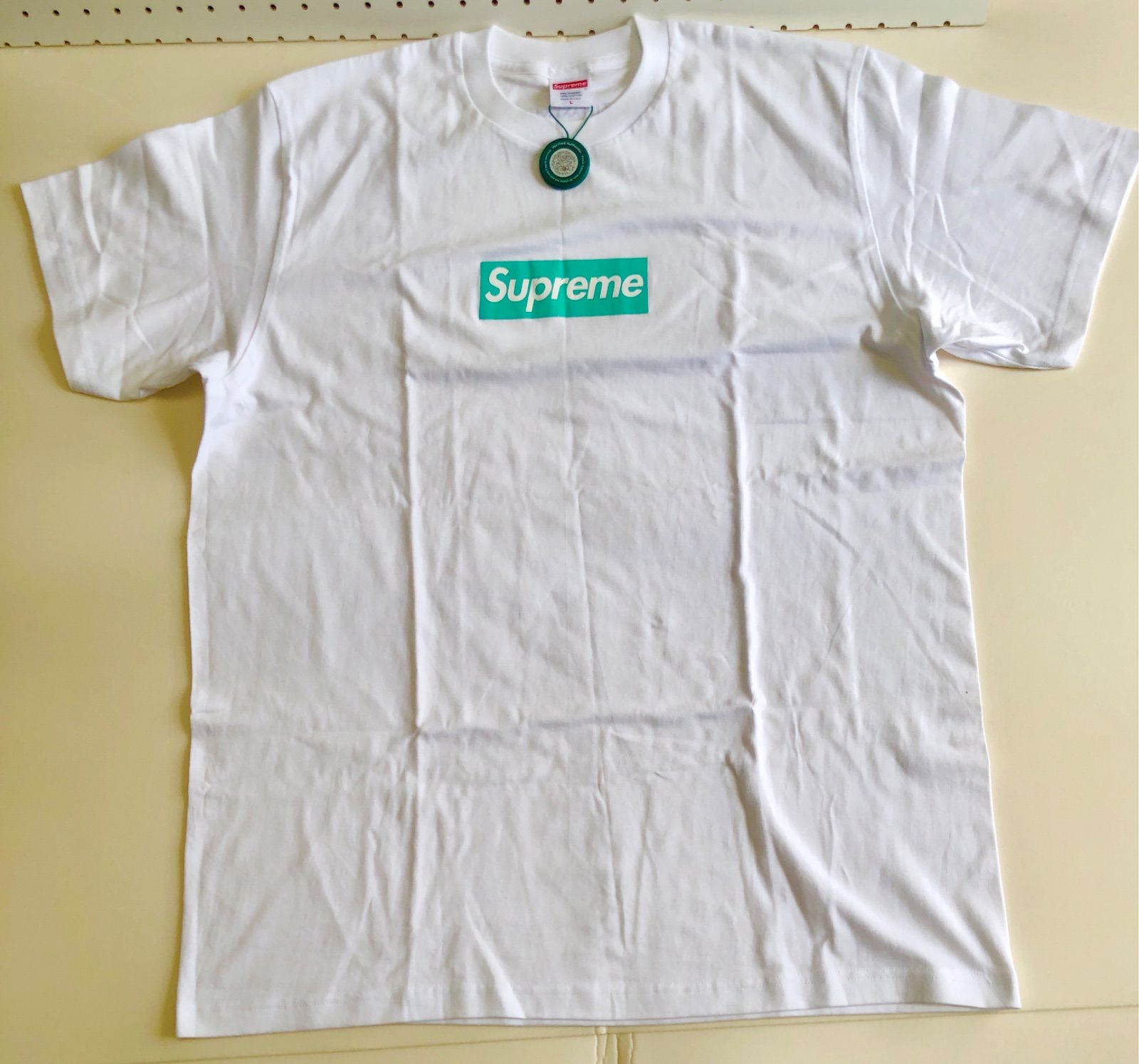 Supreme / Tiffany & Co. Box Logo Tee Lサイズ 新品✨