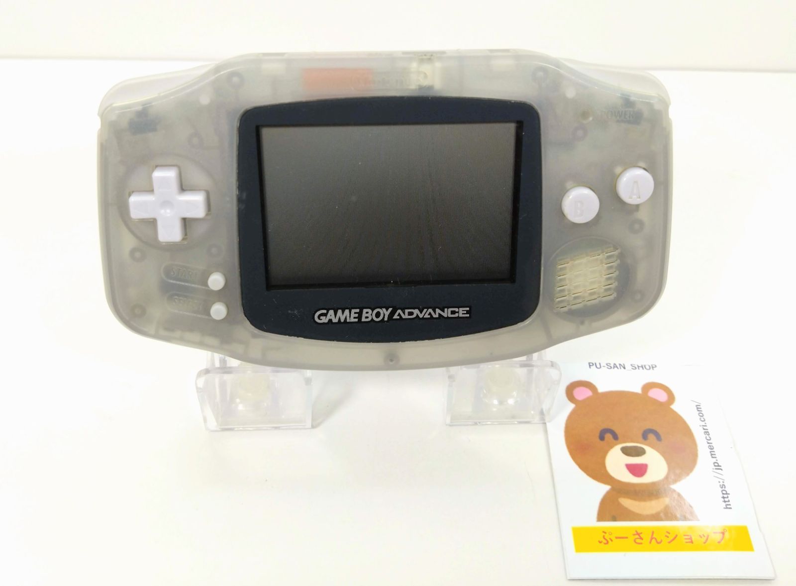GBA 本体のみ ミルキーブルー AGB-001 ゲームボーイアドバンス 現状品