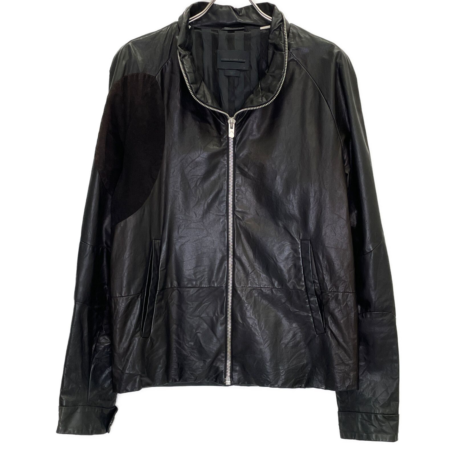 DIESEL BlackGold ディーゼルブラックゴールド ﾌﾞﾗｯｸ ｴﾙﾎﾞｰﾊﾟｯﾁ