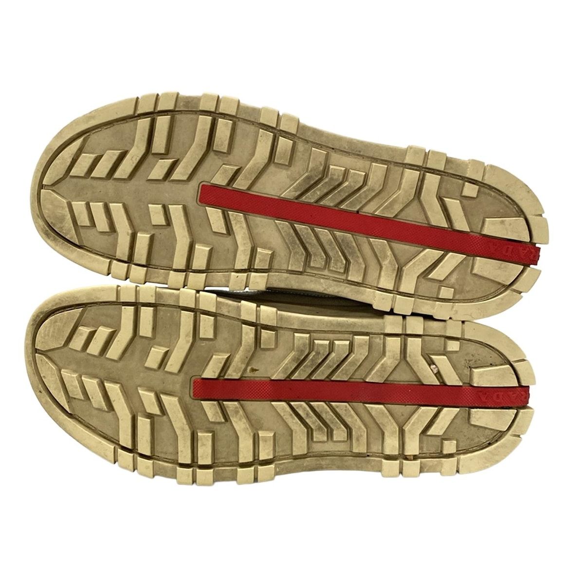 PRADA SPORT プラダスポーツ ロングブーツ 38 レディース - アイボリー レザー ムートン KIN-KAAI_COM