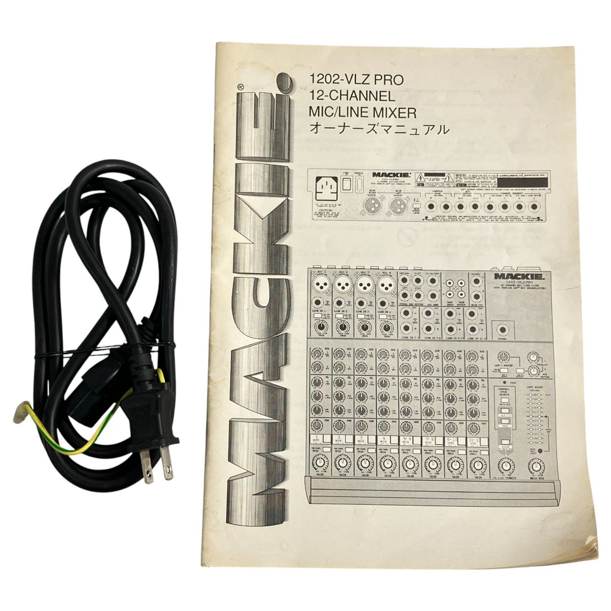 MACKIE 1202-VLZ 12channel mixer ジャンク品 Mackie Micro Series 1202-VLZ 12-Channel Mic / Line Mixer (USED)