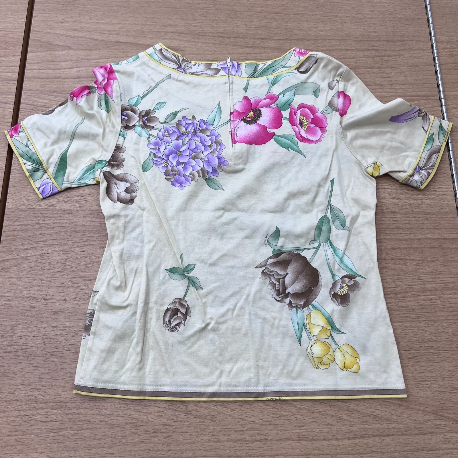 REONARD レオナール 花柄 Tシャツ カットソー レディース