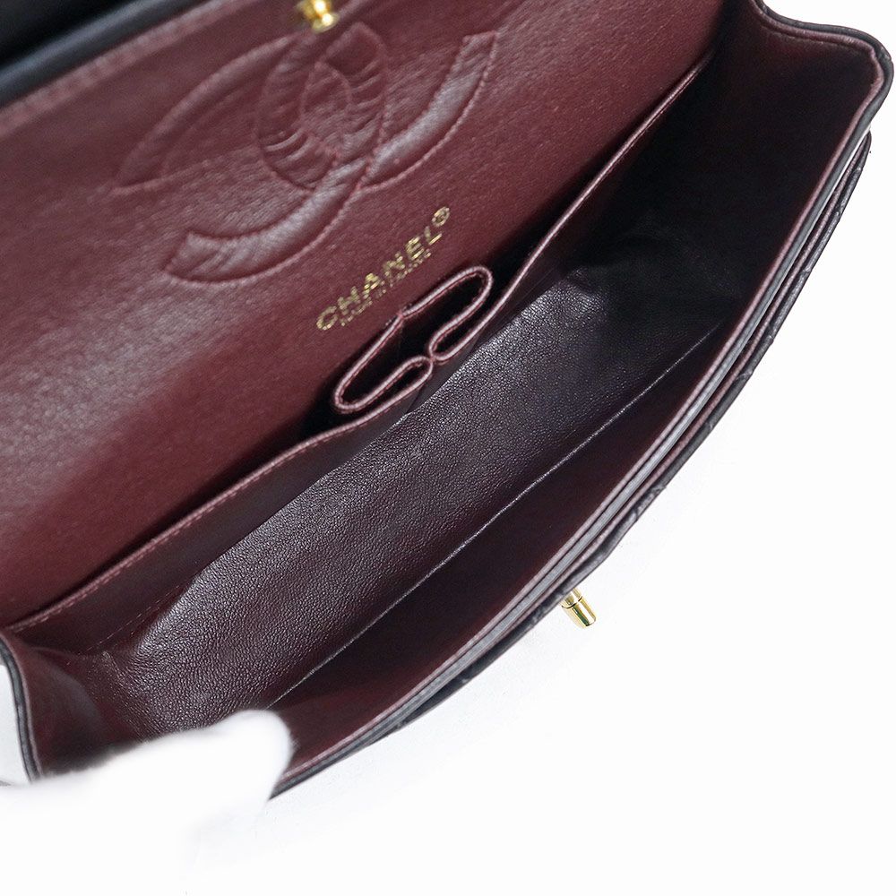 シャネル マトラッセ クラシック 25 ダブルチェーン Wフラップ