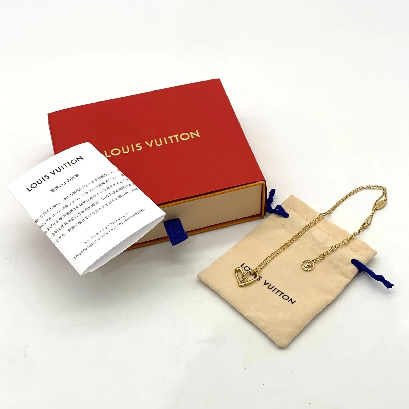 ▽Louis Vuitton/ルイヴィトン コリエ・ハート フォーリンラブ