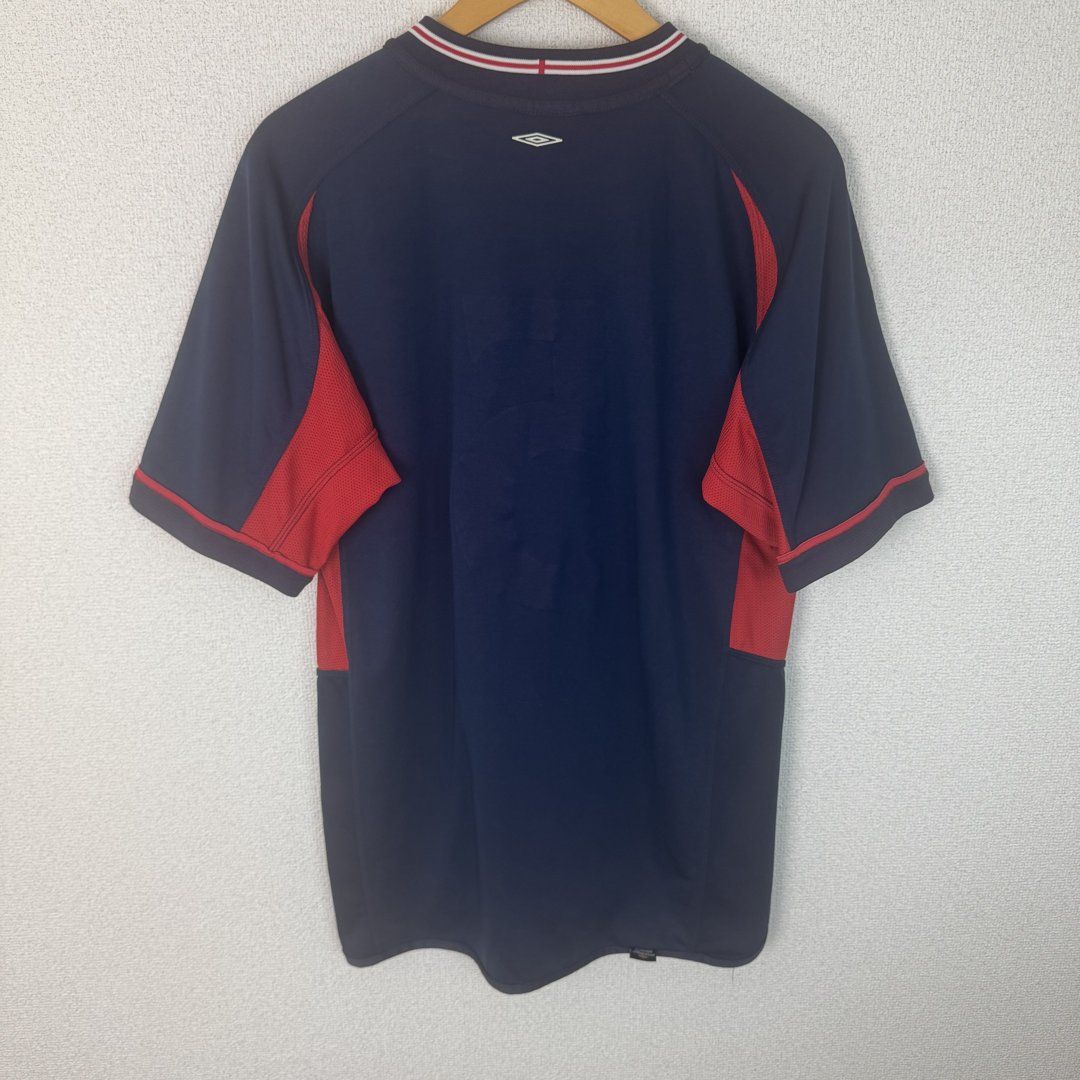 00s アンブロ イングランド代表 リバーシブルゲームシャツ ユニフォーム M Umbro アンブロ 00s イングランド代表 ユニフォーム リバーシブル