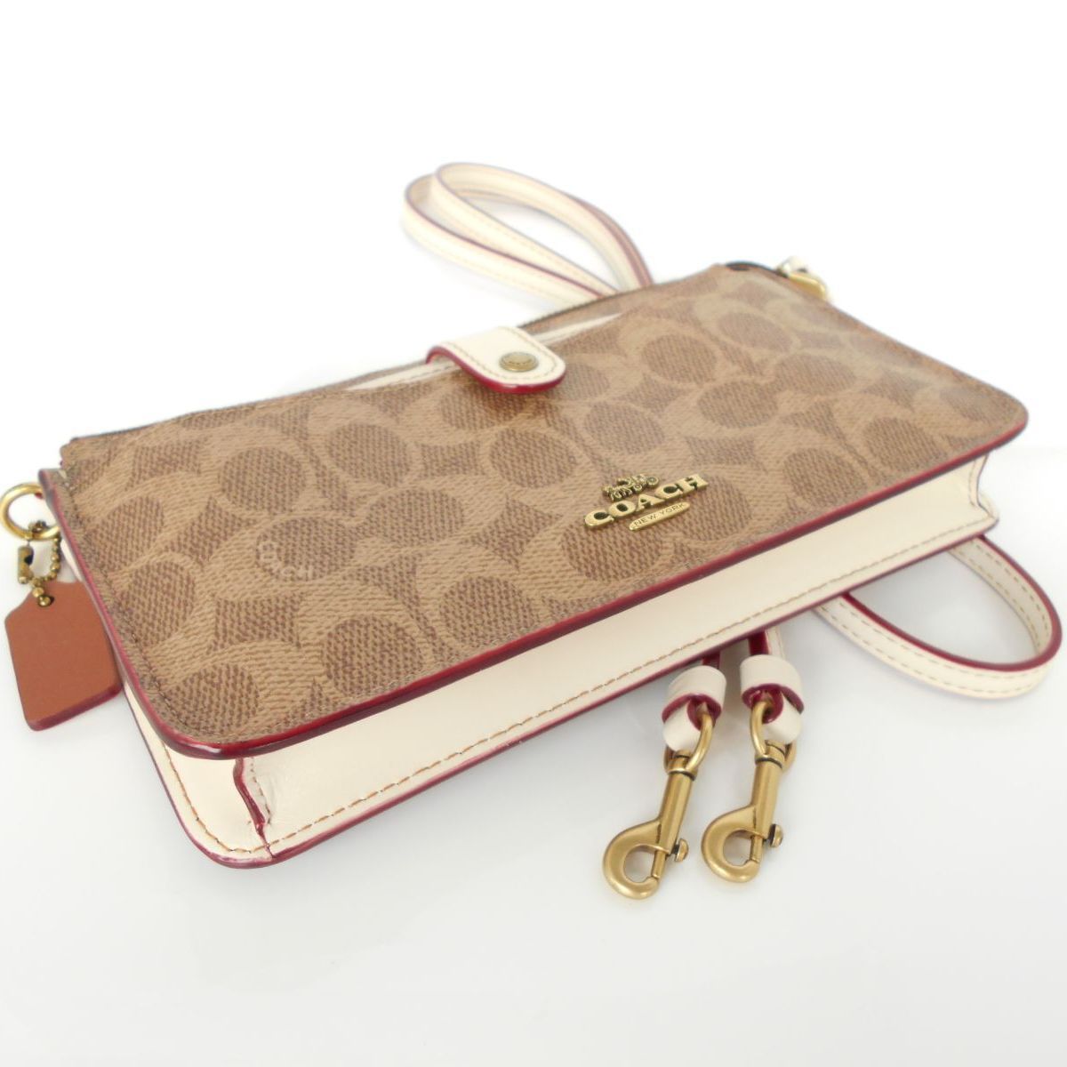 美品 COACH コーチ ノア ポップアップ メッセンジャー