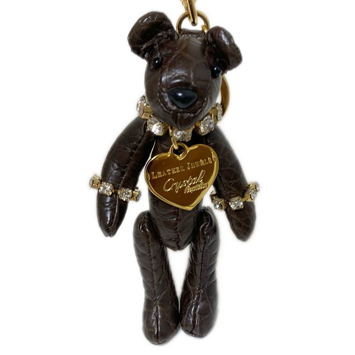 LEATHER JEWELS(レザージュエルズ) キーホルダー(チャーム)美品