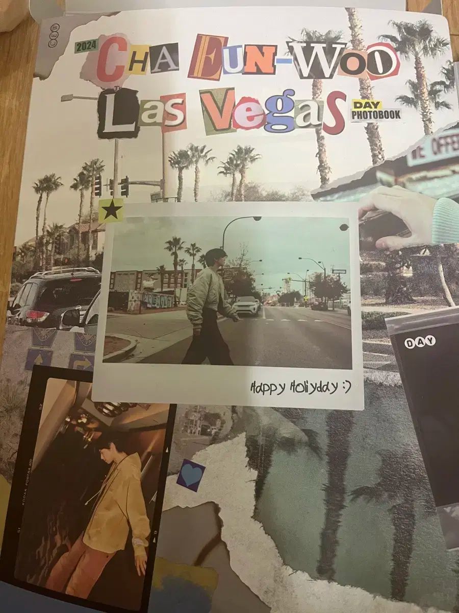 【雷市場（ポンジャン）商品韓国直送】 チャ・ウヌ(CHA EUNWOO) Las Vegas ラスベガス フォトブック PHOTOBOOK