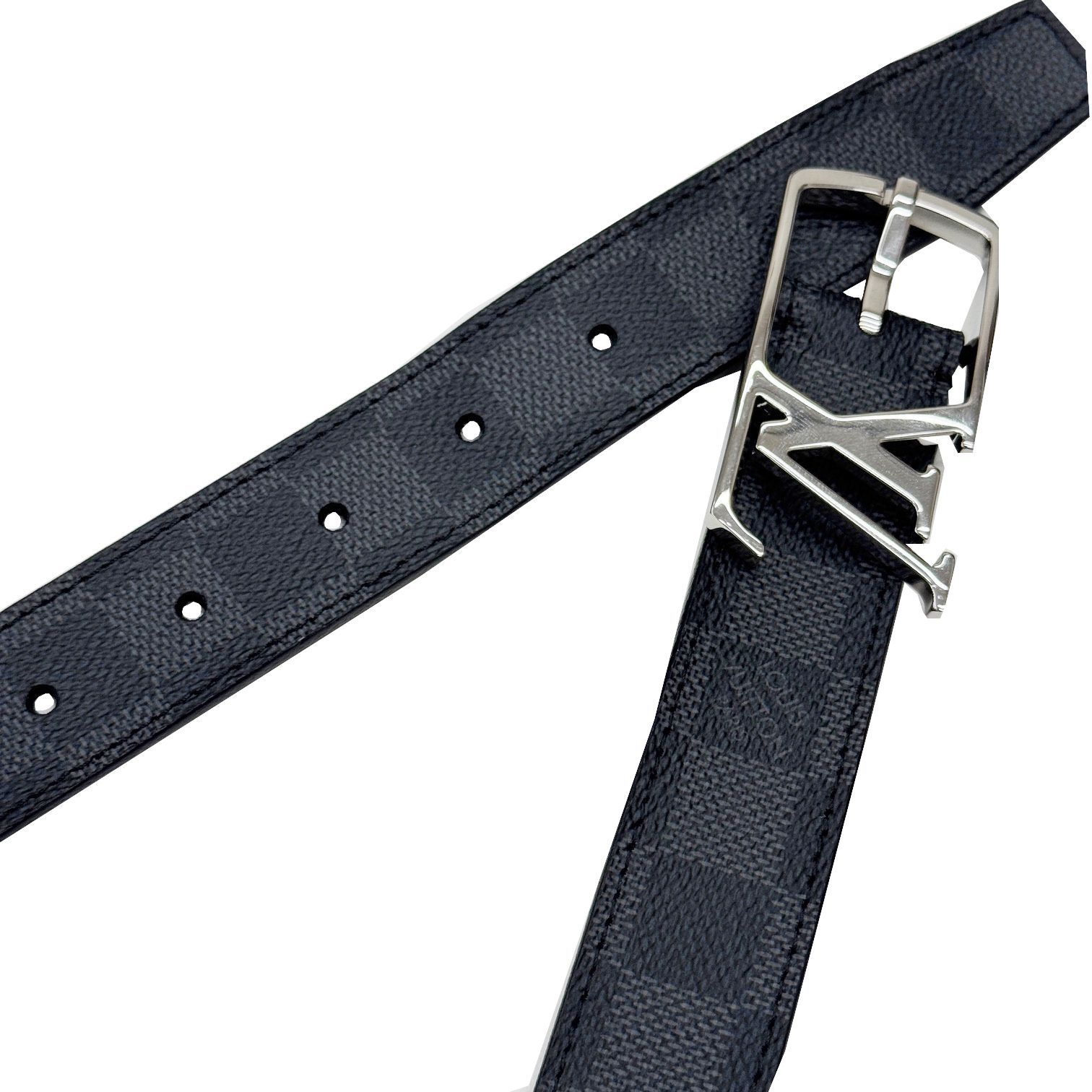 1円 ヴィトン M6057 ダミエグラフィット サンチュールネオグラム 30mm