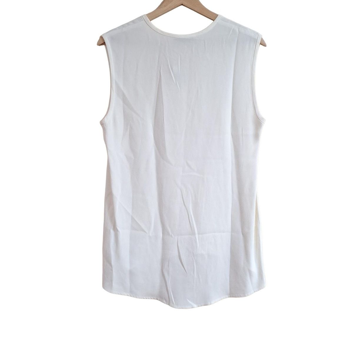 YOKO CHAN ヨーコ チャン ノースリーブカットソー サイズF レディース - アイボリー Vネック