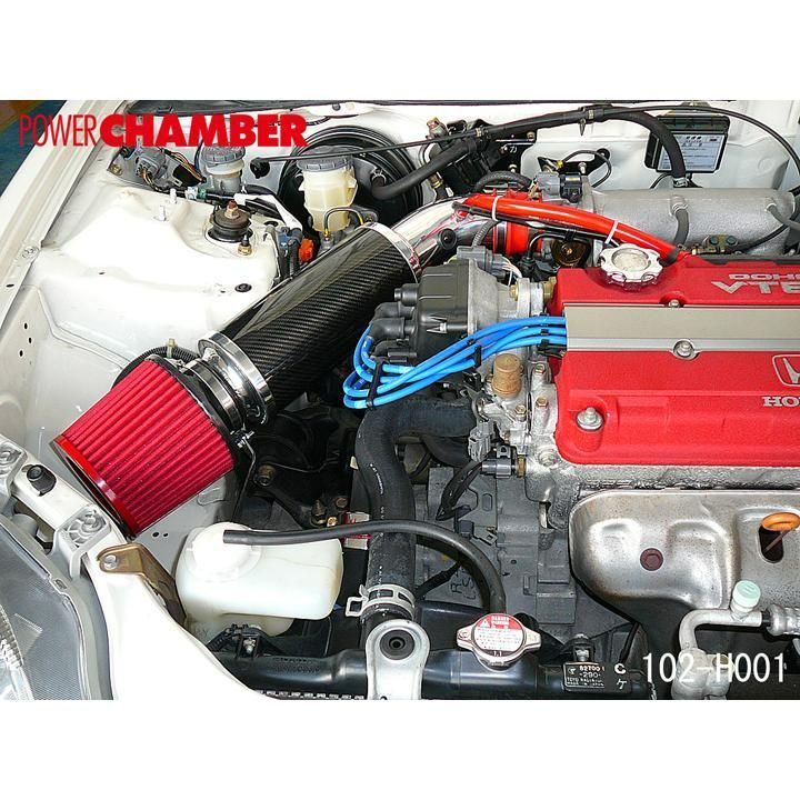 最上質。 ZERO-1000 零1000 パワーチャンバー タイプ2 スーパーレッド ホンダ CR-Xデルソル 102-H001 １００％正規品保証！