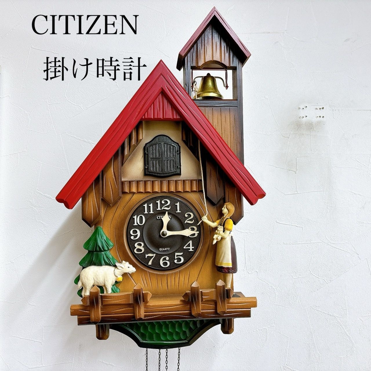 シチズン 壁掛け カラクリ 鳩時計 4MJ650-0 SID - メルカリ