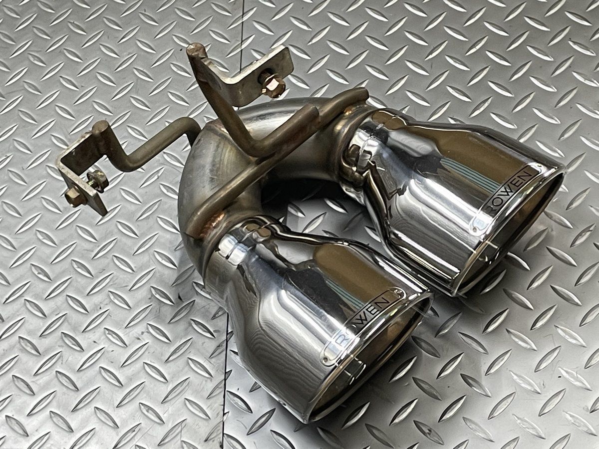 引き取り限定】30ヴェルファイア、アルファードROWEN ステンレスマフラー