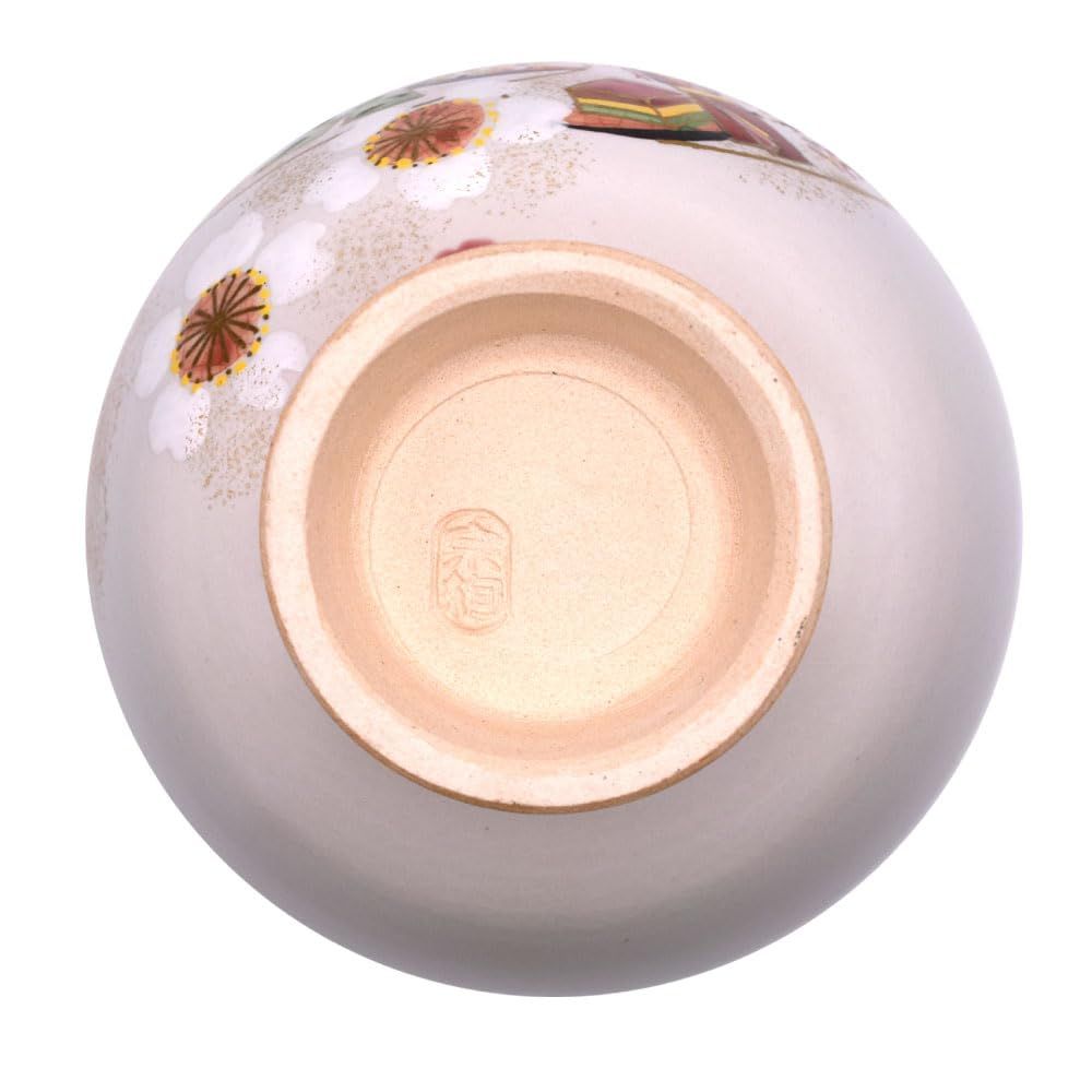 九谷焼 青粒唐草 煎茶器揃 上内雅裕造 九谷焼 青粒唐草 煎茶器揃 上内雅裕造