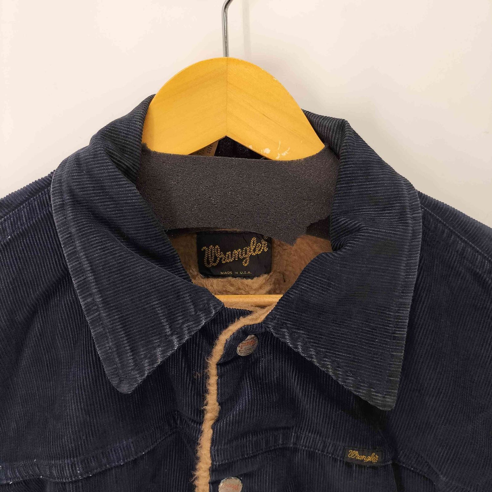 ラングラー Wrangler 70S MADE IN USA 裏ボアコーデュロイジャケット