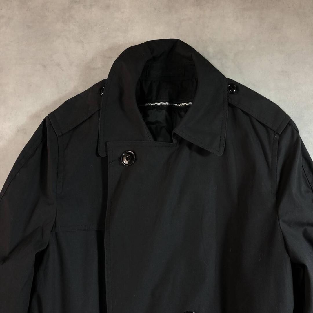 GQ1661 米軍 ライナー付 オールウェザーコート 38-XL 黒 14年 U.S.NAVY ARMY 米海軍