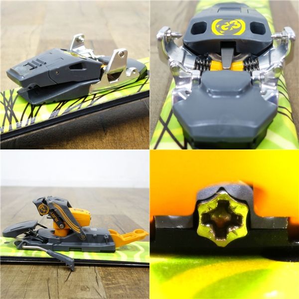 ジースリー G3 Viva 166cm ビンディング RUBY シールセット バック