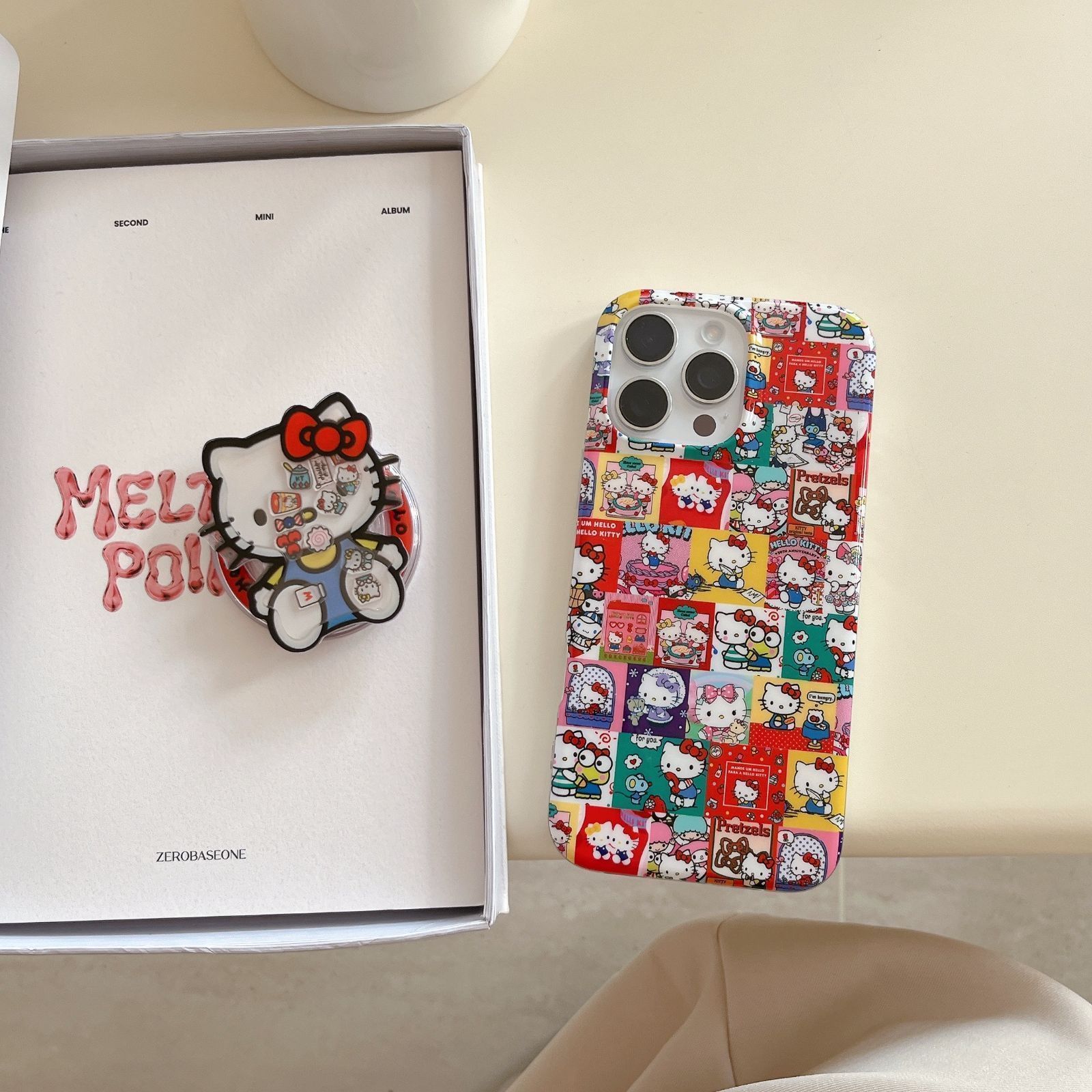 ハローキティ iphone16ケース iphoneケース hellokitty MagSafe