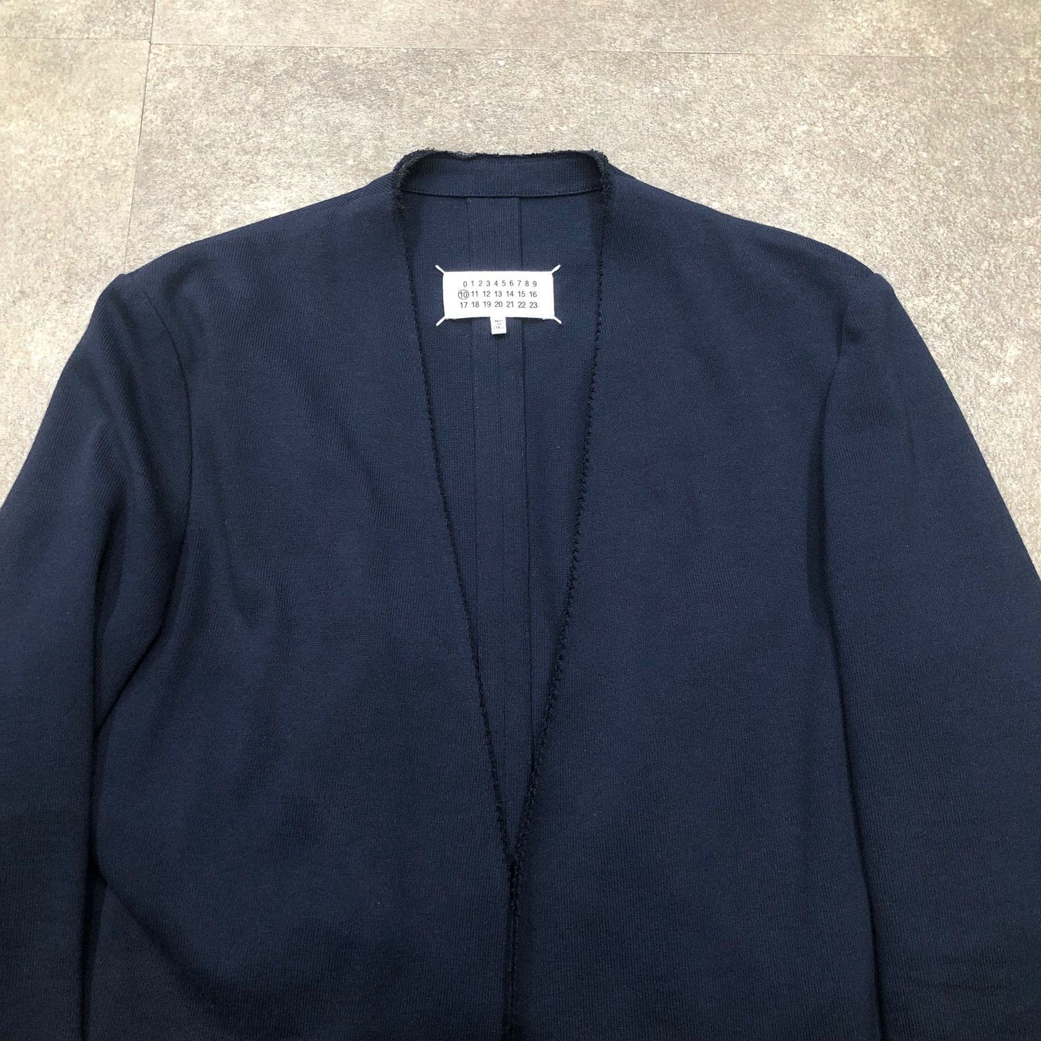 定価126500円 MAISON MARGIELA 18SS ノーカラージャケット