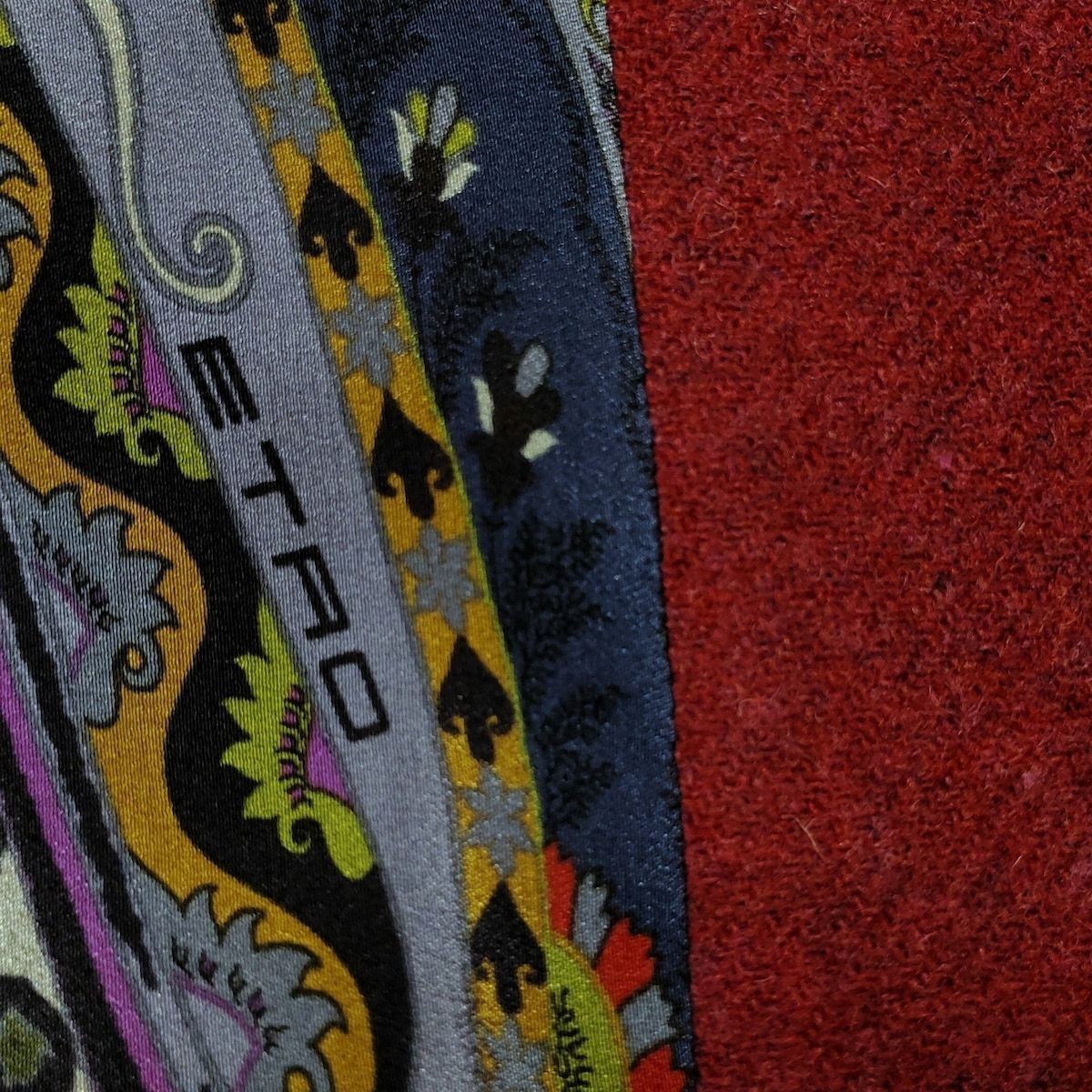 ETRO(エトロ) ベスト サイズ52 L メンズ美品 - ボルドー