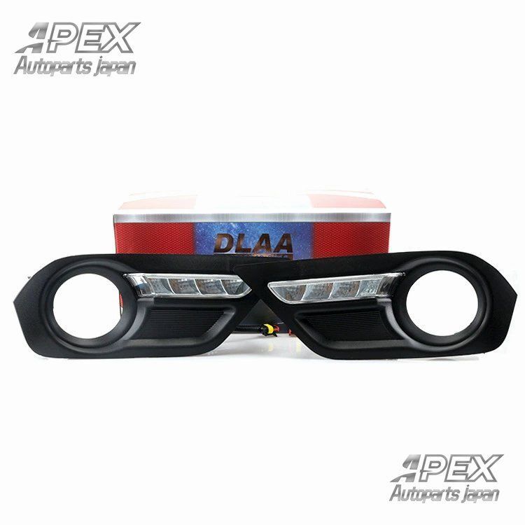 ISUZU いすゞMU-X 14-16年款 牧遊侠 前LEDフォグランプ デイライト バンパーライト