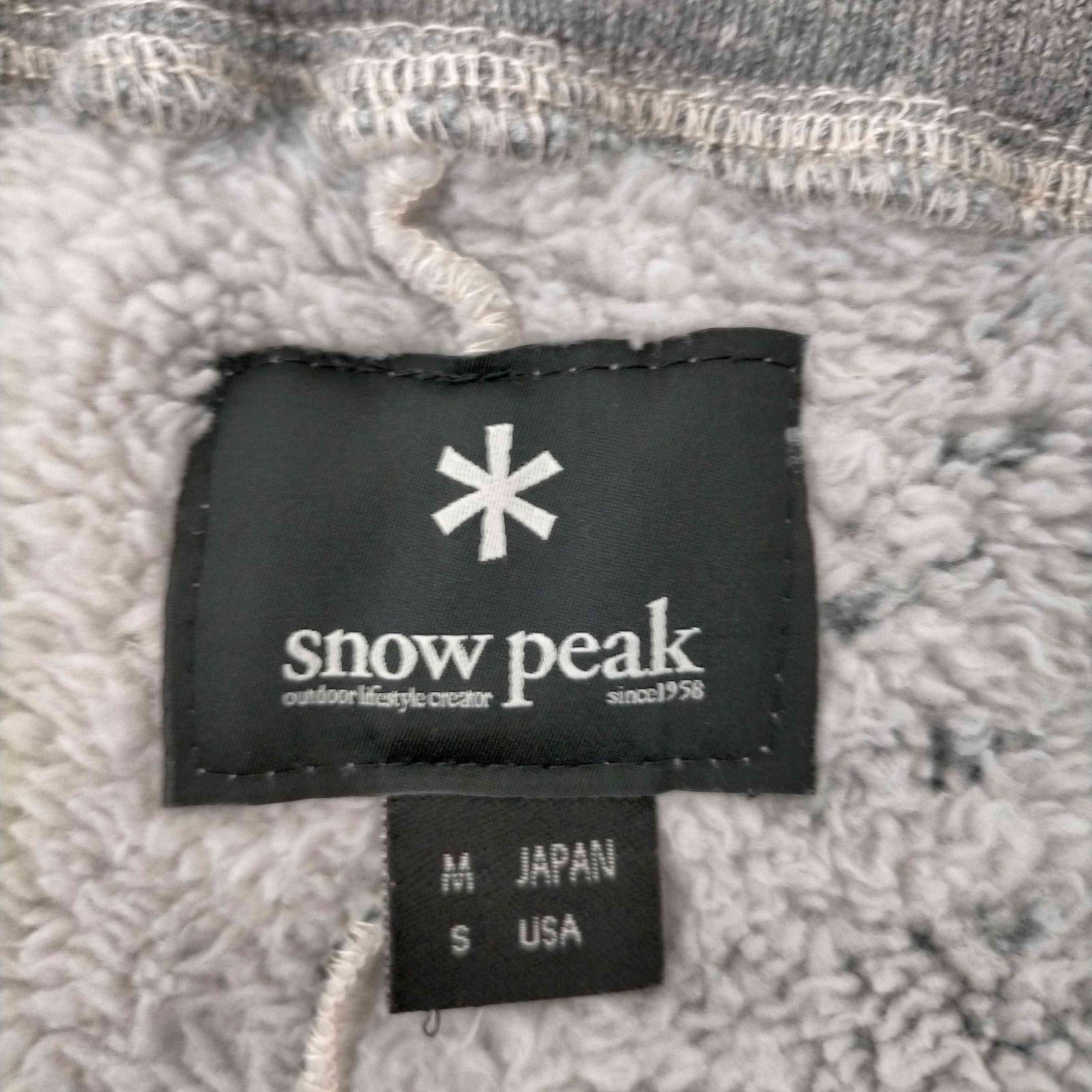 スノーピーク Snow Peak ネイティブ柄 フリースパンツ メンズ JPN：S - メルカリ