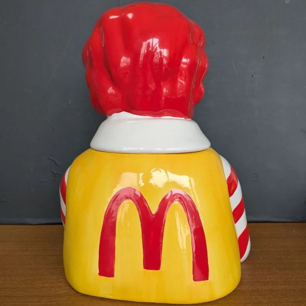 レア　ビンテージ　マクドナルド　キャラクター　クッキージャー　グリマス　ロナルド マクドナルド クッキージャー グリマス 美品 海外限定
