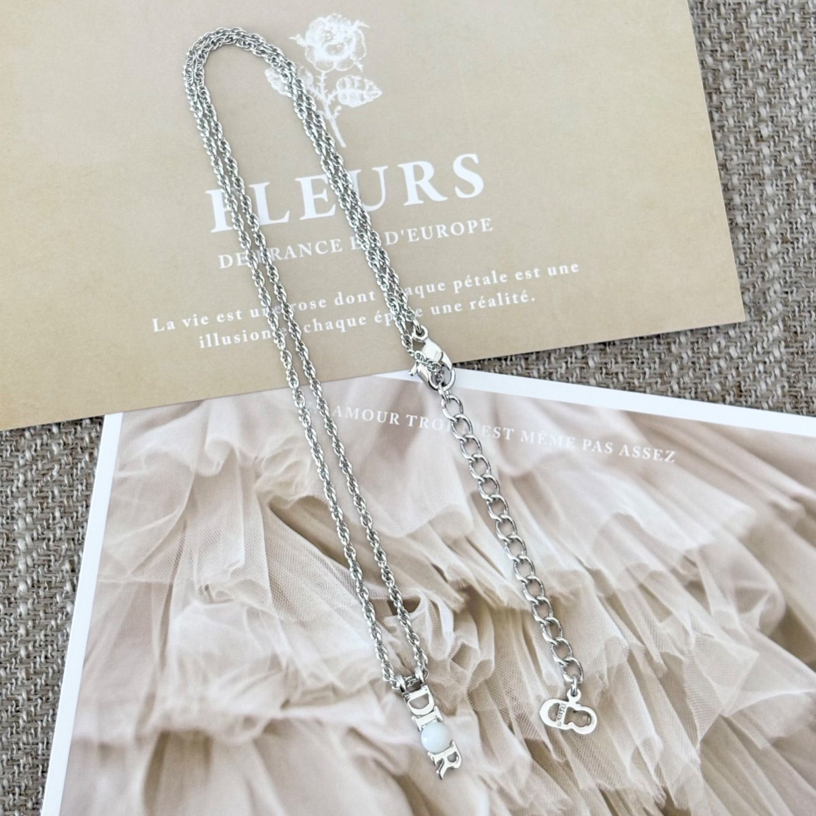 Christian Dior - 正規品【極美品】Christian Dior ネックレス