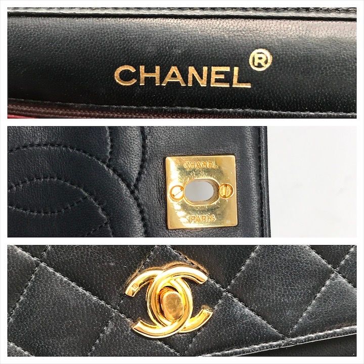 美品 CHANEL シャネル ココマーク マトラッセ ターンロック