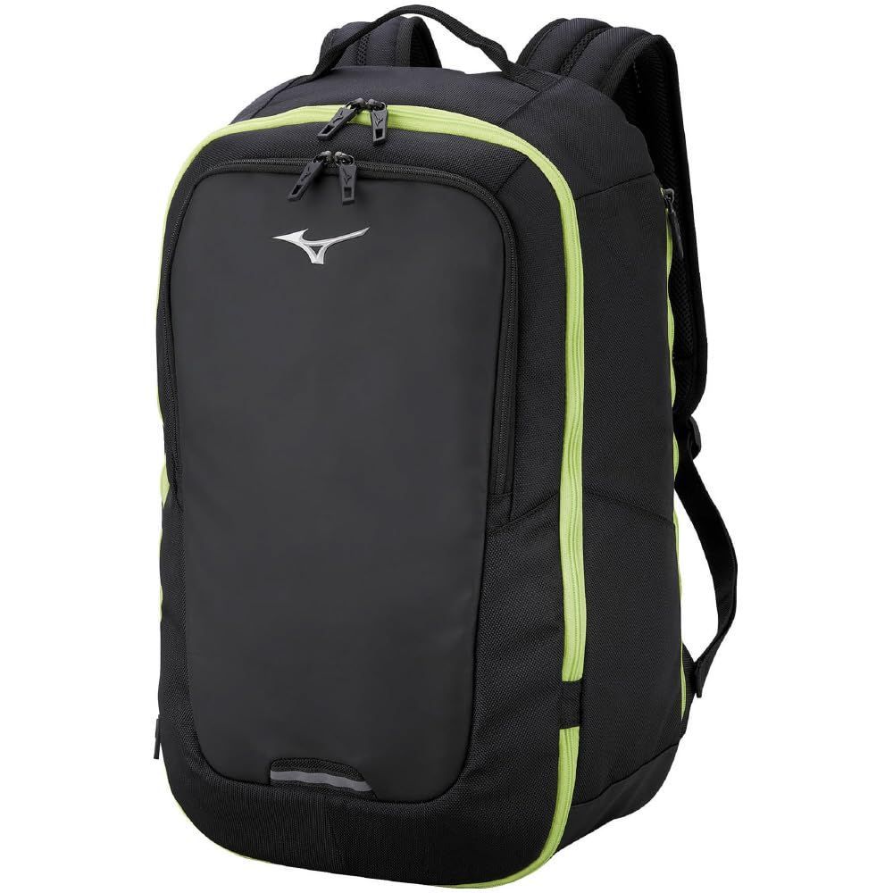 【数量限定】バックパック35L 83JD2040 卓球 93:ブラック×ライム MIZUNO(ミズノ)