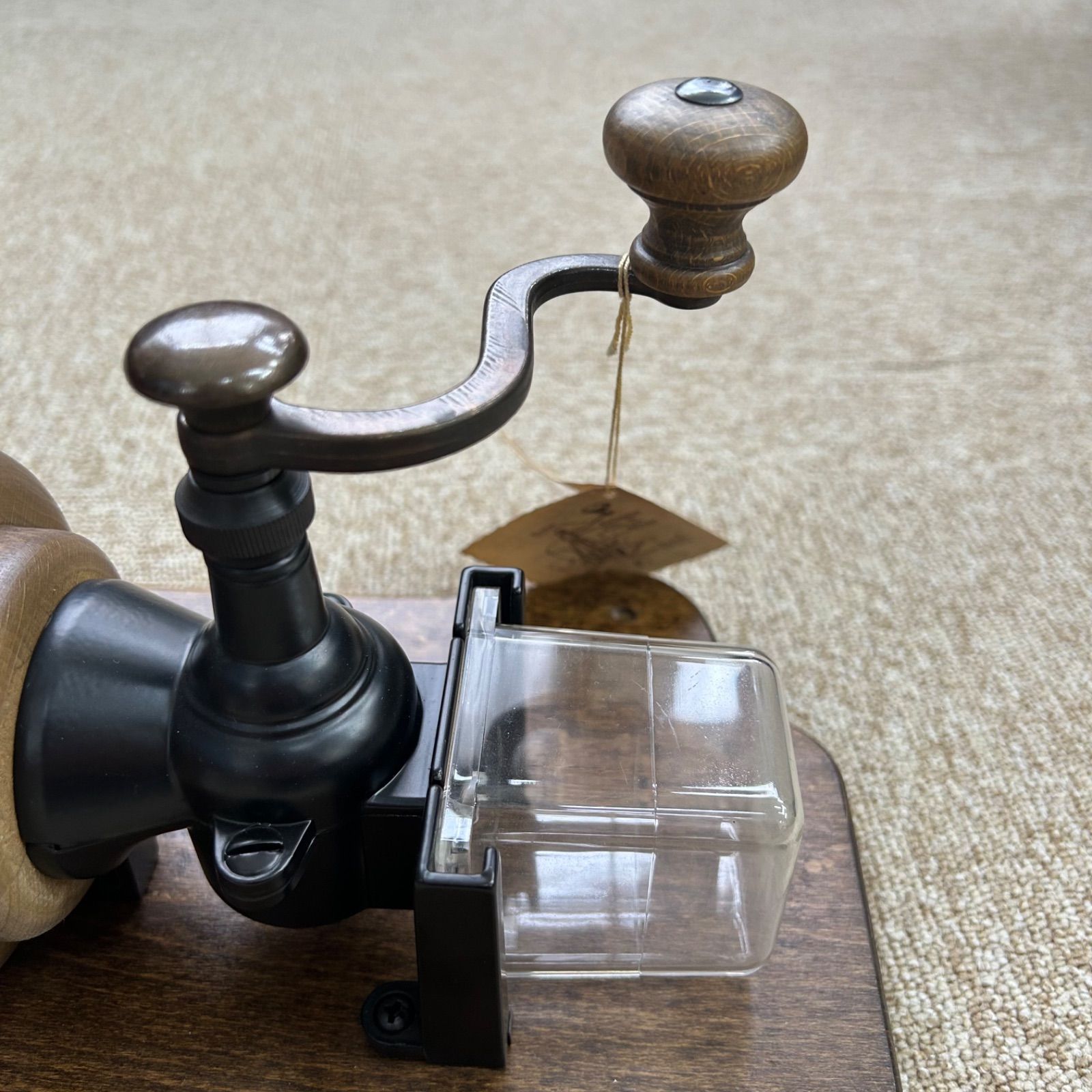 ☆タグ付き ザッセンハウス Zassenhaus 壁掛け式 木製 コーヒーミル 