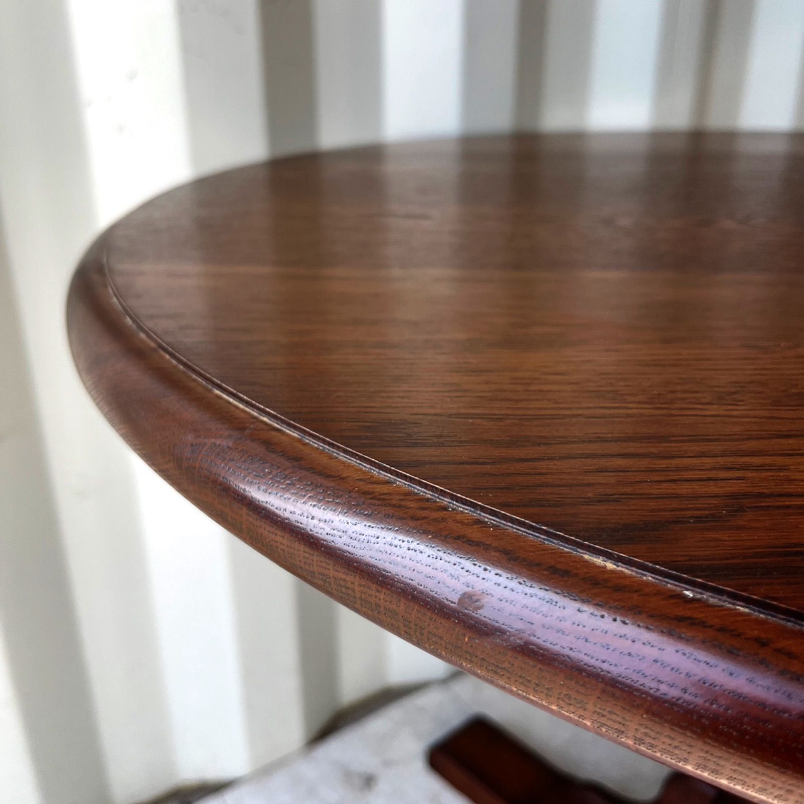 取付無料！旭川家具 クリエイトファニチャー カンタベリー 天然木90丸