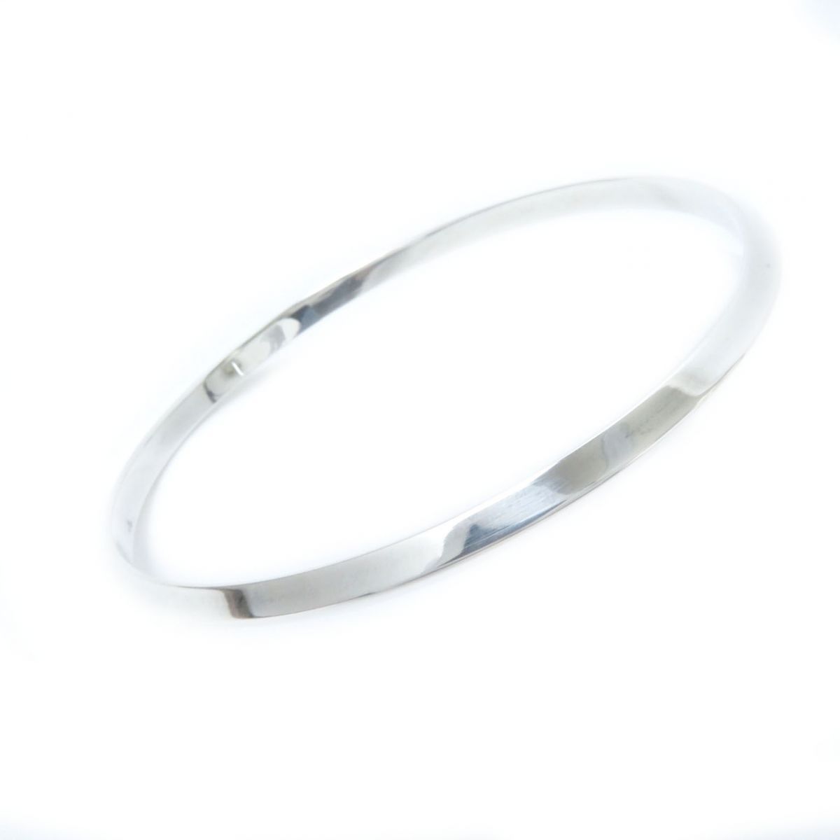 美品☆TIFFANY＆Co. ティファニー ナイフエッジ バングル/ブレスレッド 