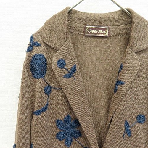 【即決】斉藤都世子 toyoko saito サイトウトヨコ　レディース ワンピース 黒/ピンクボーダー 花柄 ニット　【541243】 70 斉藤都世子 Toyoko Saito サイトウトヨコ ニット セーター 黒 ラメ