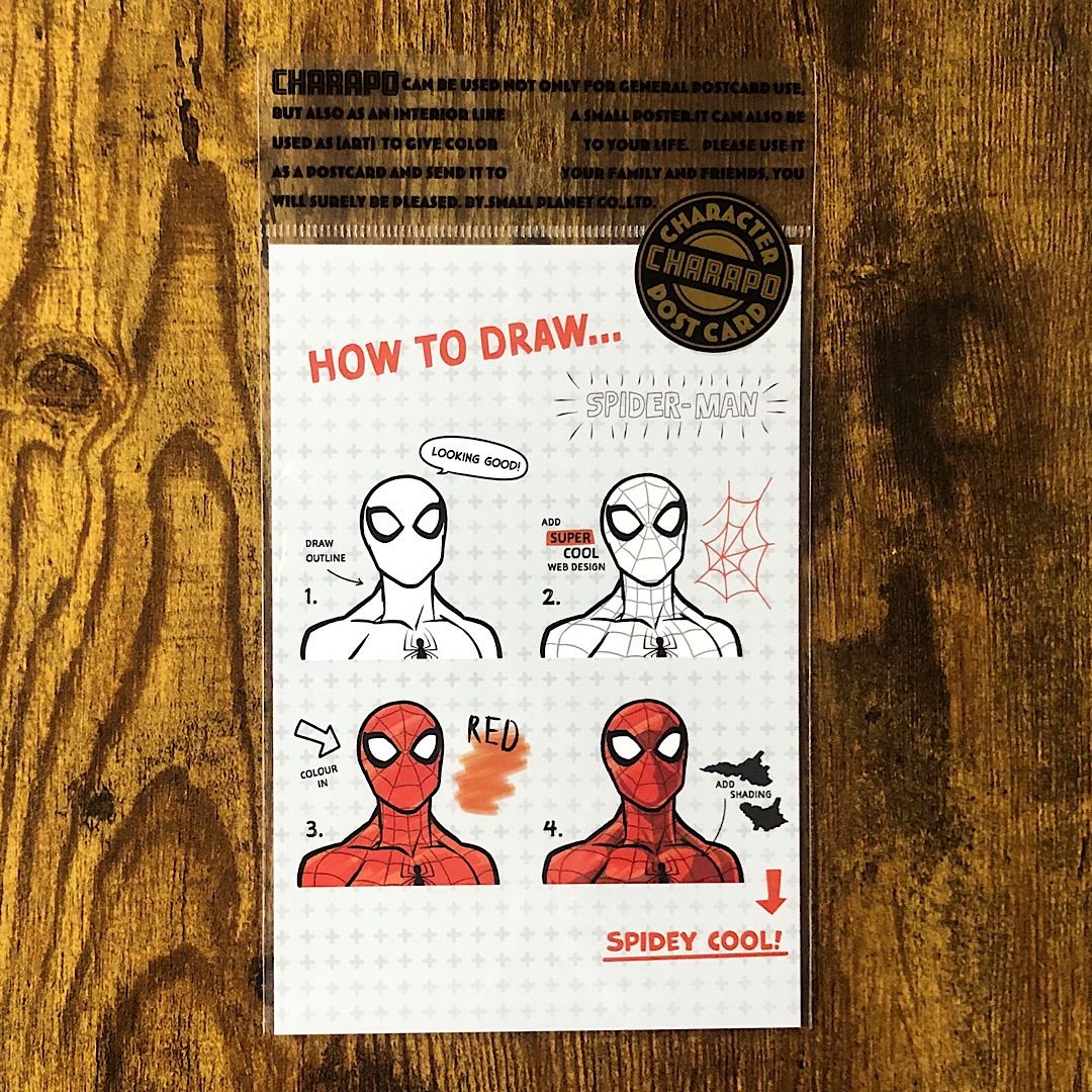 ポストカード】マーベル MARVEL スパイダーマン デッドプール 絵葉書 