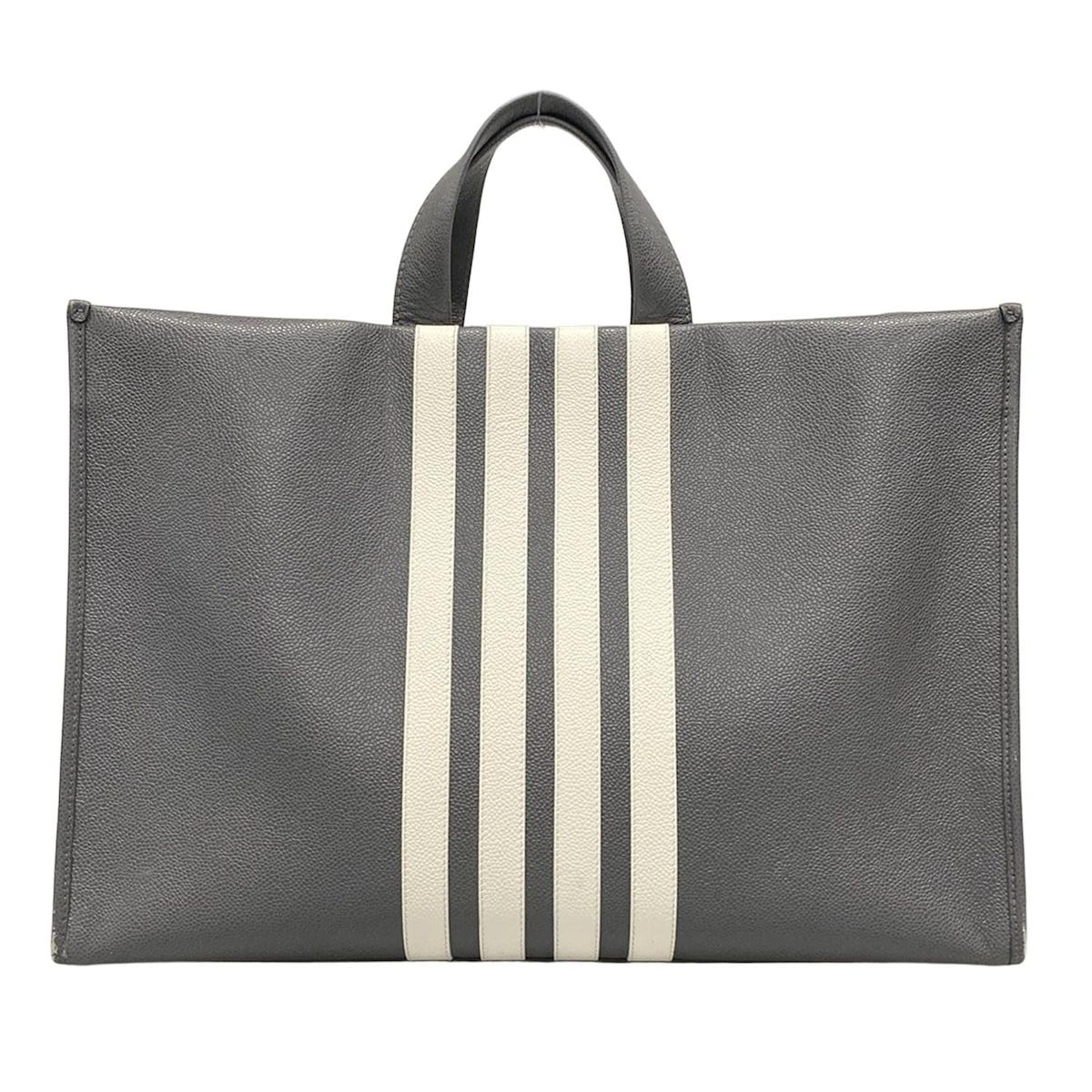 THOM BROWNE(トムブラウン) トートバッグ グレー ストライプ