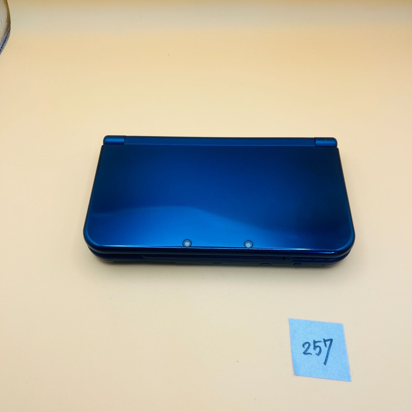 257 完品 Newニンテンドー 3 DS LL メタリックブルー 取扱説明書 き ニンテンドー 任天堂 Nintendo