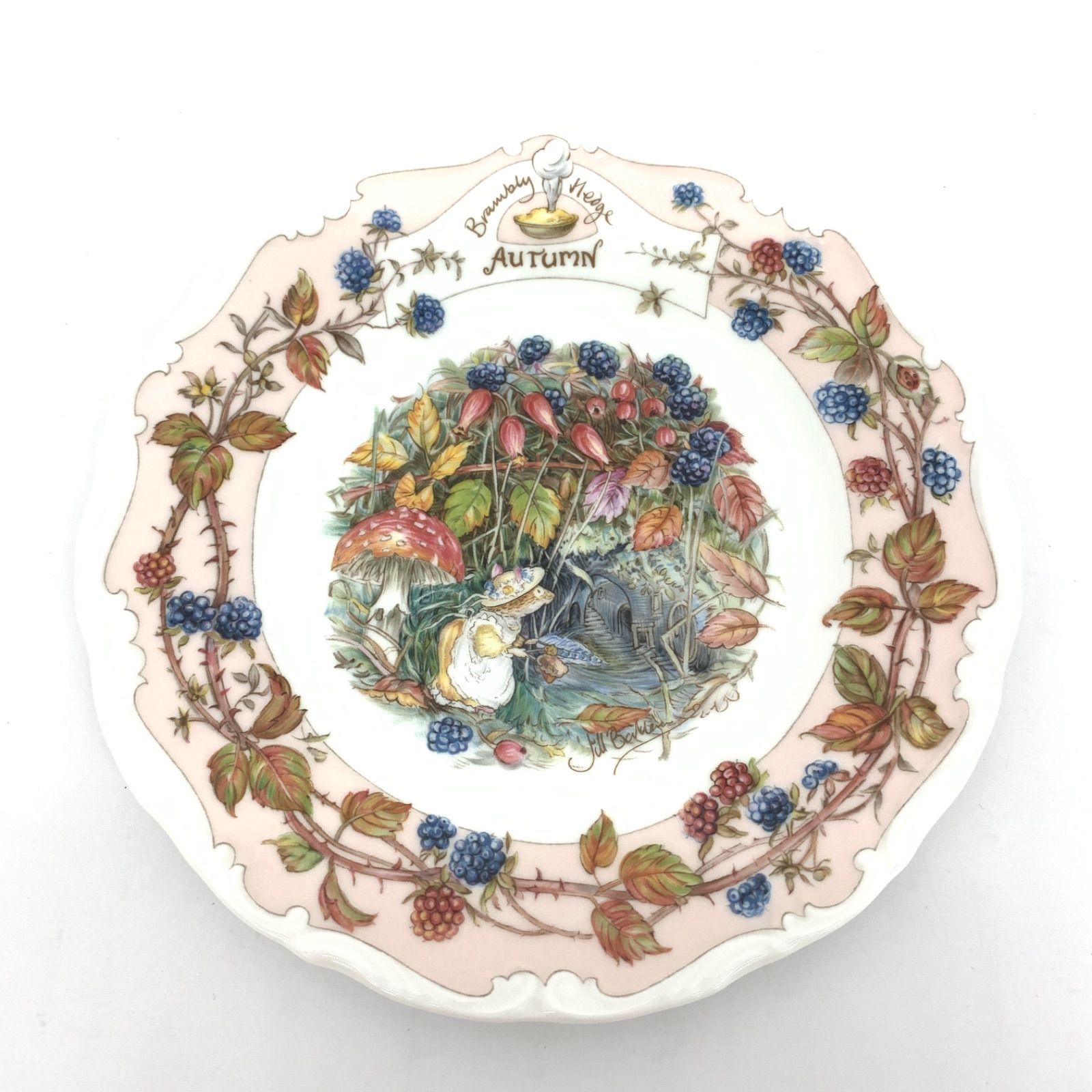 ロイヤルドルトン ブランブリーヘッジフォーシーズン プレート 皿 4枚セット Royal Doulton Brambly Hedge - メルカリ