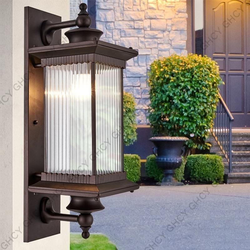 ブラケットライト　門柱灯LED 北欧 ガラス モダン アンティーク 庭園灯 新作，安い ブラケットライト 門柱灯LED 北欧 ガラス モダン