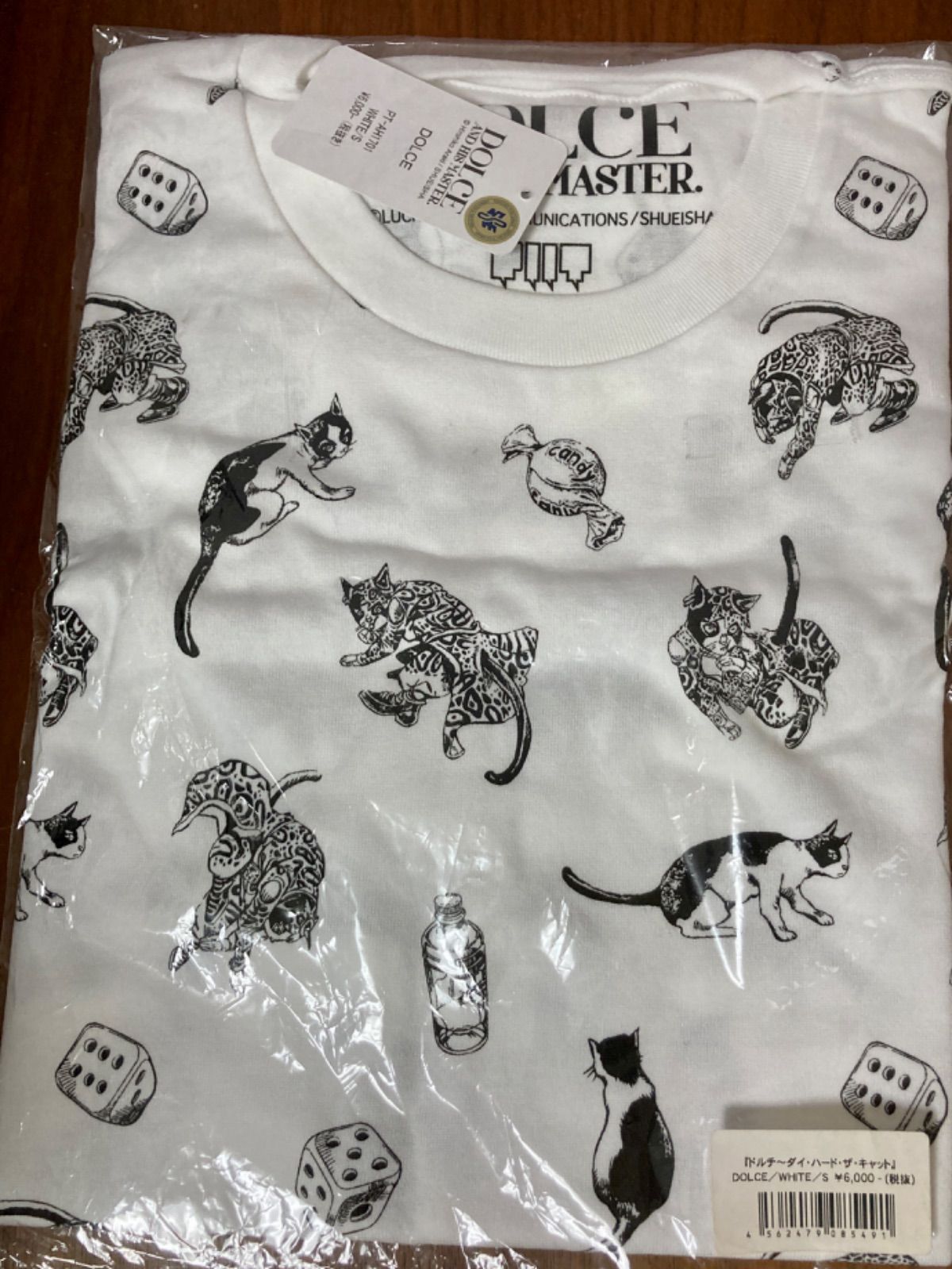 新品☆荒木飛呂彦 DOLCE ドルチ Tシャツ ホワイト - メルカリ