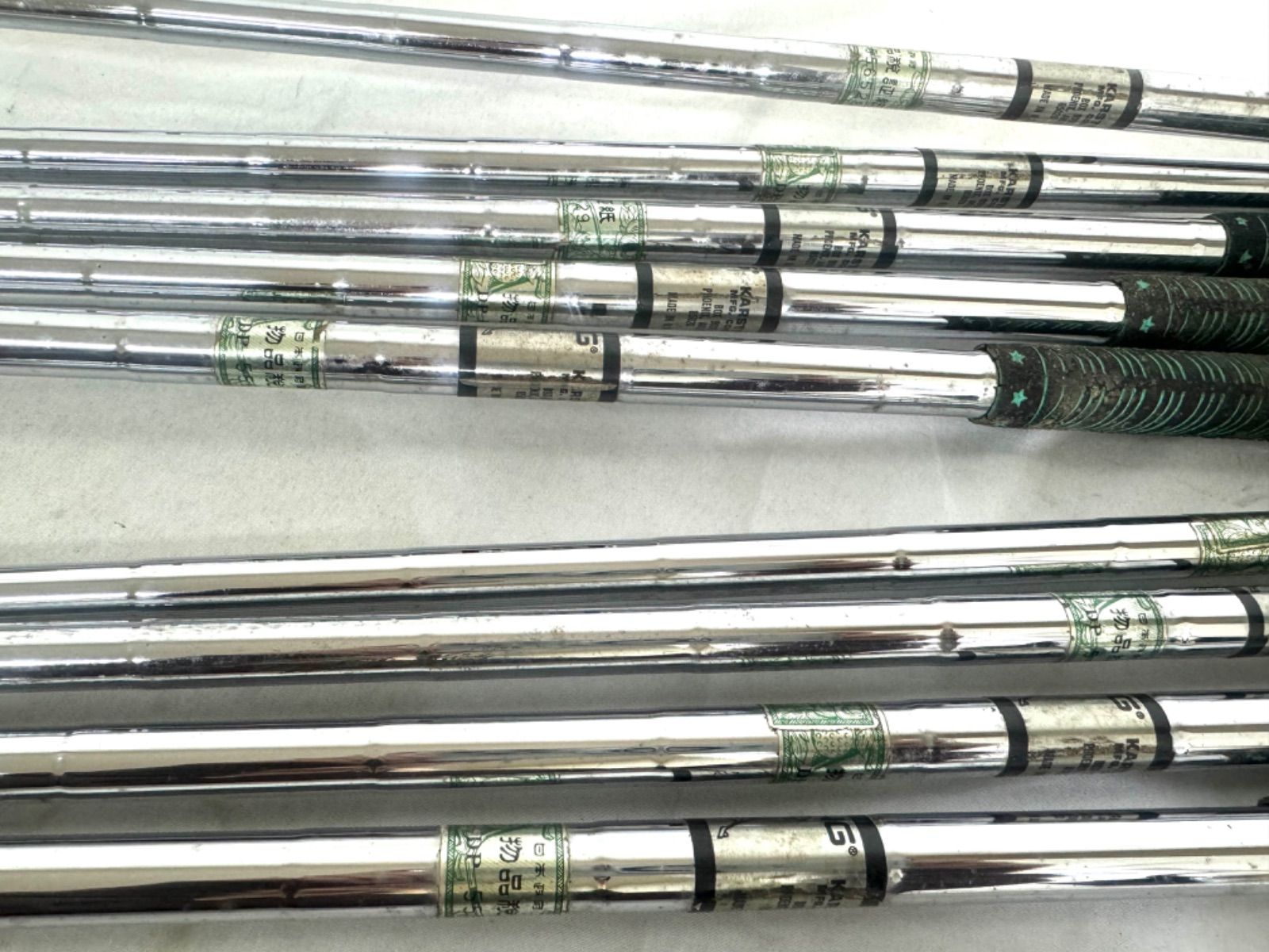 ゴルフ アイアン 9本セット PING ピン KARSTEN Ⅳ 3-9番 W・S 年代物