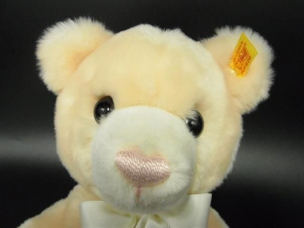 Steiff - ■新品■未使用■ Steiff シュタイフ アクリル×コットン モーリーラブ 2002 テディベア くま クマ ぬいぐるみ ピンクベージュ系 AU7820 □新品□未使用□ Steiff シュタイフ アクリル×コットン モーリーラブ