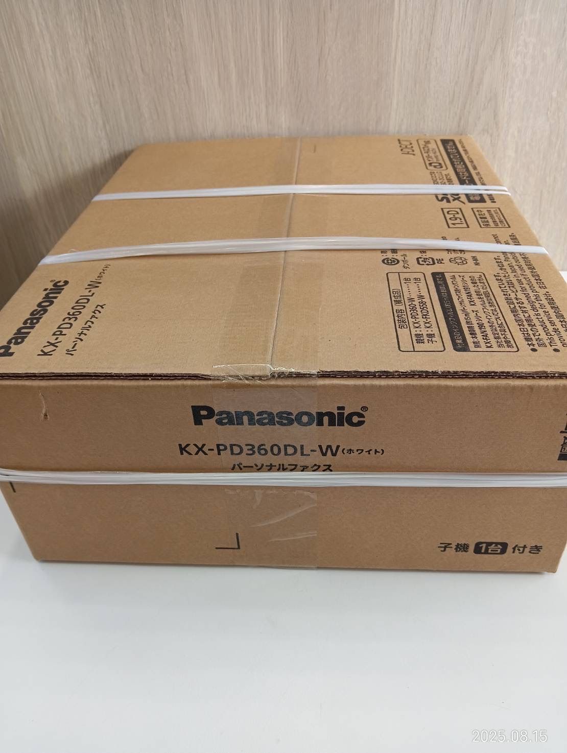 新品Panasonic KX-PD360DL パーソナルファックス 概要 デジタルコードレス普通紙ファクス（子機1台付き） KX