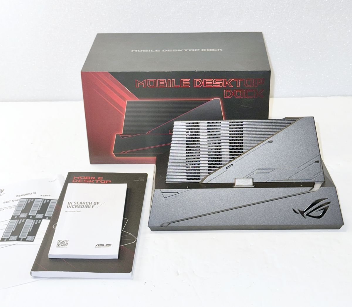 【HY】【新古品】ASUS エースース Mobile Desktop Dock モバイルデスクトップドック ZS600KLD Z01V ROG phone アクセサリー[送料無料(一部地域を除く)]HY001