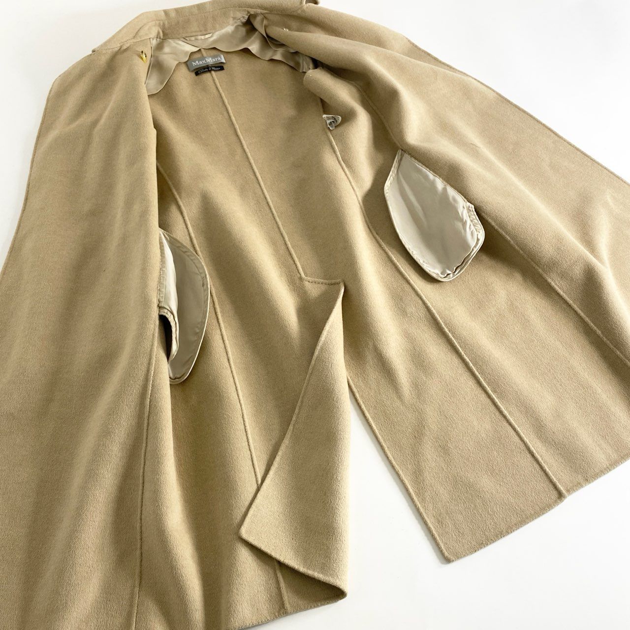 34d22 Max Mara マックスマーラ クチートアマーノ ベルテッドコート